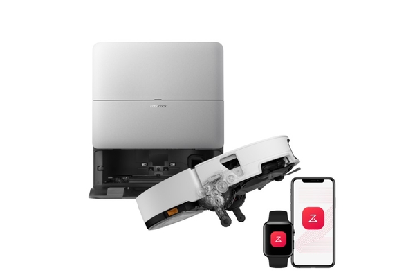 Robot hút bụi lau nhà Roborock Saros 20 Sonic Complete - Trắng
