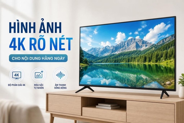 Smart Tivi Hisense 4K 55 inch 55A6Q