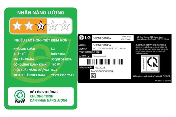 Smart Tivi QNED LG AI 4K 55 inch 55QNED81BSA - ảnh 13
