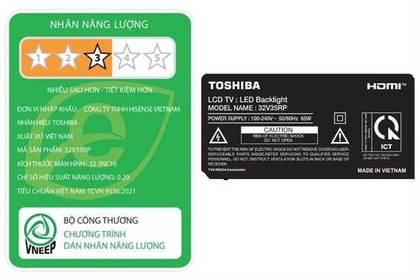 Smart Tivi Toshiba 32 inch 32V35RP - ảnh 6