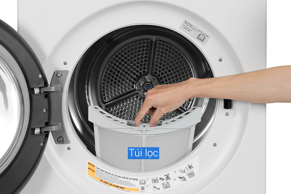 Tháp giặt sấy LG Inverter 14/10 kg WT1410NHE