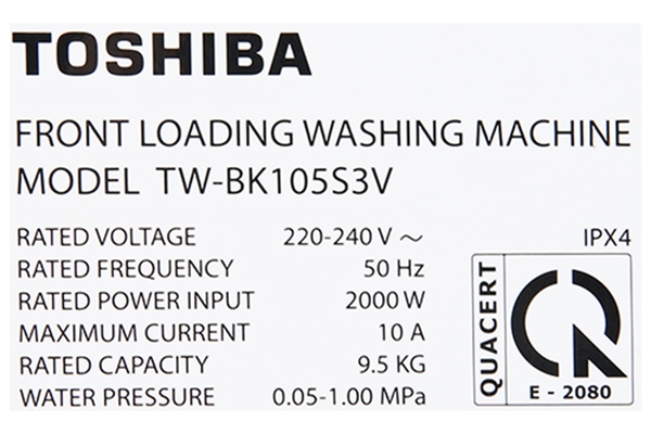 Máy giặt Toshiba Inverter 9.5 Kg TW-BK105S3V (SK) - ảnh 10