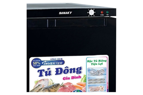Tủ đông đứng Sanaky Inverter 150 lít VH-180VD3
