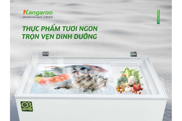 Tủ đông Kangaroo 90 lít dàn nhôm KG168NC1N