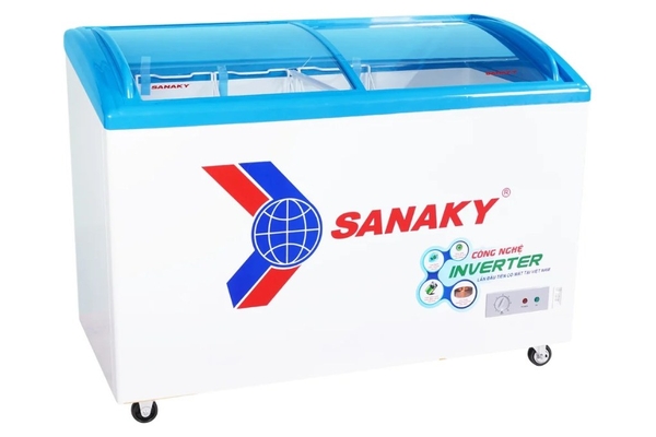 Tủ đông kính lùa Sanaky Inverter 324 lít VH-4899K3