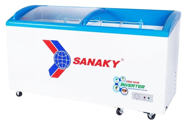 Tủ đông kính lùa Sanaky Inverter 437 lít VH-6899K3