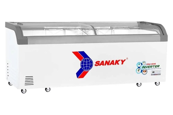 Tủ đông kính lùa Sanaky Inverter 750 lít VH-1099K3A