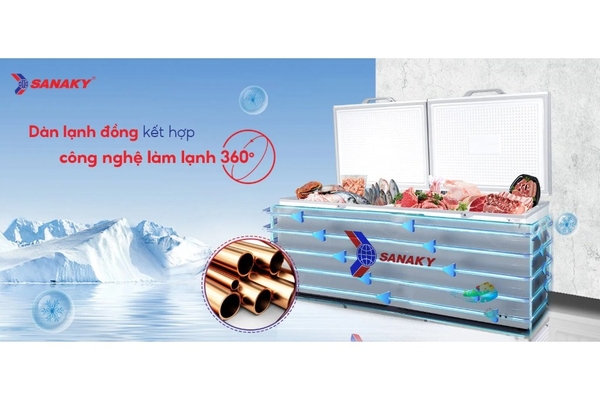 Tủ đông Sanaky 761 lít VH-8699HY