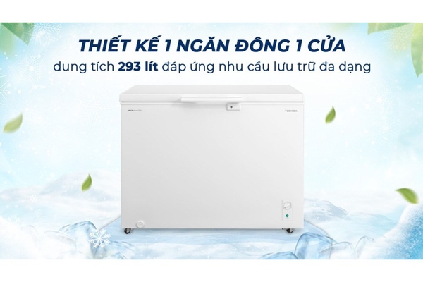 Tủ đông Toshiba Inverter 293 lít GR-RC390CM-PMV(01)