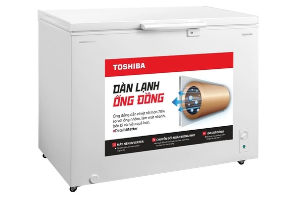 Tủ đông Toshiba Inverter 293 lít GR-RC390CM-PMV(01)