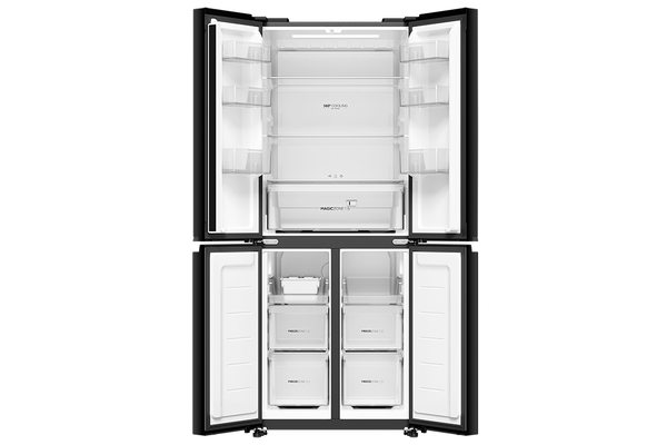 Tủ lạnh Aqua Inverter 410 lít Multi Door AQR-M466XA (CBC) - ảnh 4