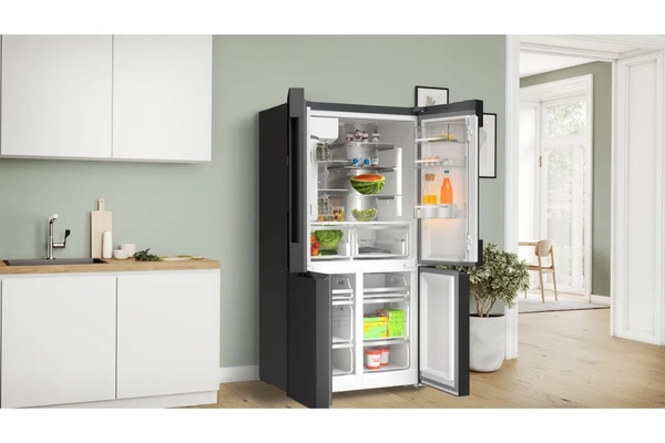 Tủ lạnh Bosch Serie 6 574 lít 4 cánh lấy nước, đá ngoài KFI96AXEA – Màu Đen