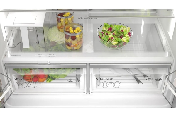 Tủ lạnh Bosch Serie 6 574 lít 4 cánh lấy nước, đá ngoài KFI96AXEA – Màu Đen