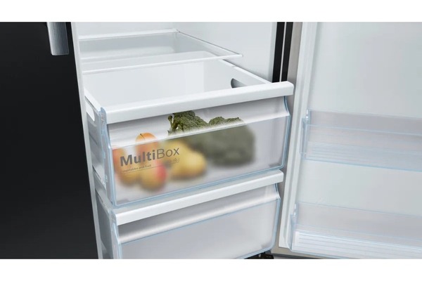 Tủ lạnh Bosch Side by Side Serie 6 562 lít lấy nước, đá ngoài KAD93ABEP – Màu Đen