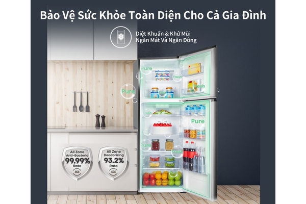 Tủ lạnh Hisense Inverter 324 lít RT469N4EBU Mới 2026