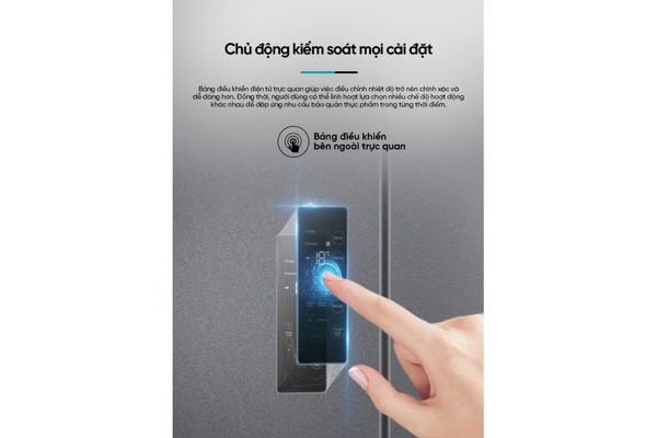 Tủ lạnh Hisense Inverter 460 lít Multi Door RQ465N5ES