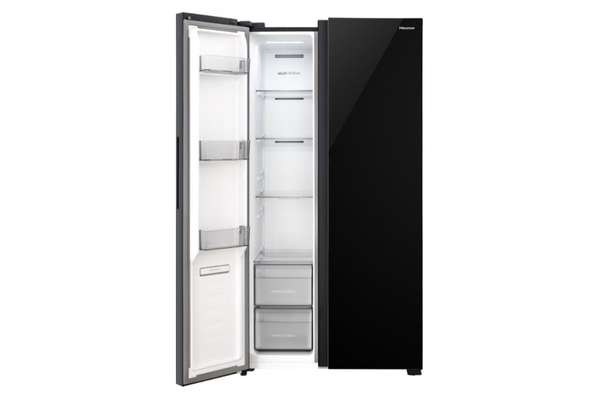 Tủ lạnh Hisense Inverter 544 lít Side By Side RS708N4EBU Mới 2026