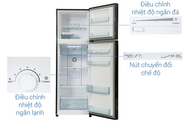 Tủ lạnh Hitachi Inverter 260 lít HRTN5275MFUVN - ảnh 10