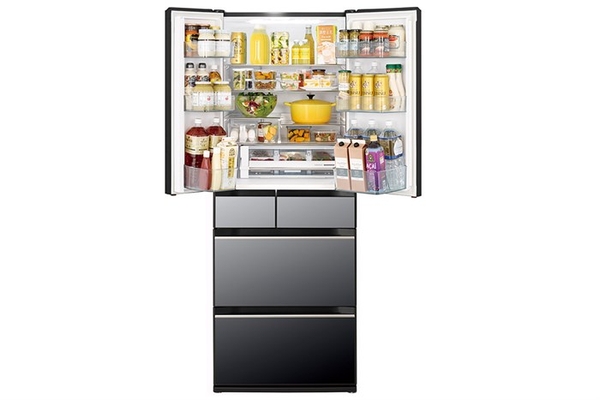 Tủ lạnh Hitachi Inverter 617 lít Multi Door R-HW620RV XK - ảnh 2