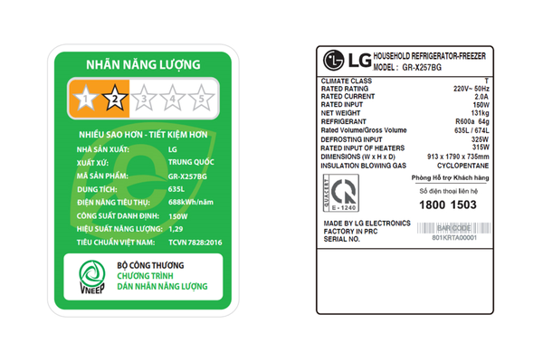 Tủ lạnh SBS LG Inverter 635 lít GR-X257BG - ảnh 15