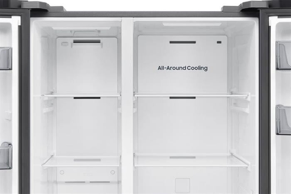 Tủ lạnh Samsung Inverter 655 lít Side By Side RS70F65Q3TSV