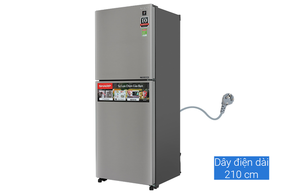 Tủ lạnh Sharp Inverter 330 lít SJ-XP352AE-SL - ảnh 3