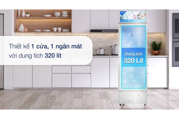 Tủ mát Aqua 320 lít AQS-AF440S