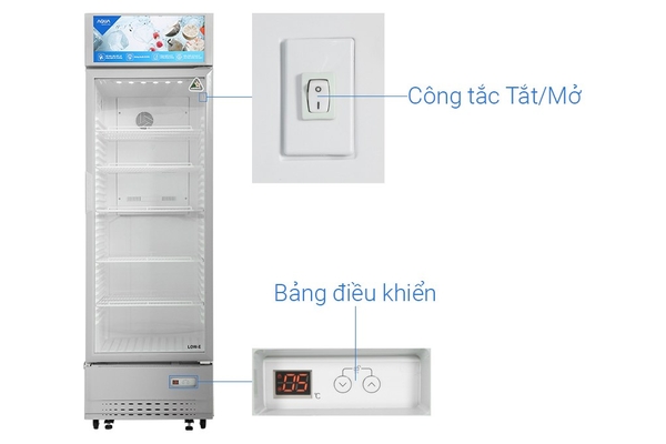 Tủ mát Aqua 320 lít AQS-AF440S
