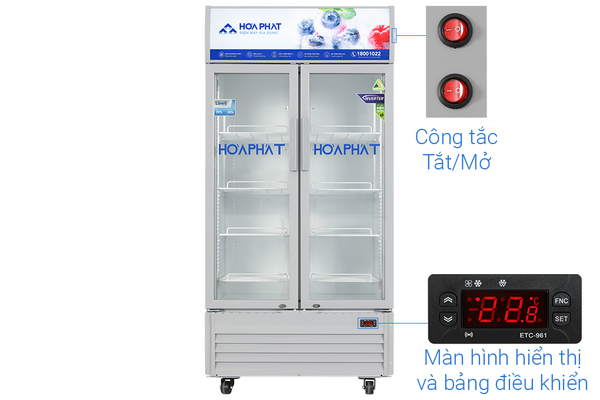 Tủ mát Hòa Phát Inverter 526 lít HSR D8526 - ảnh 11