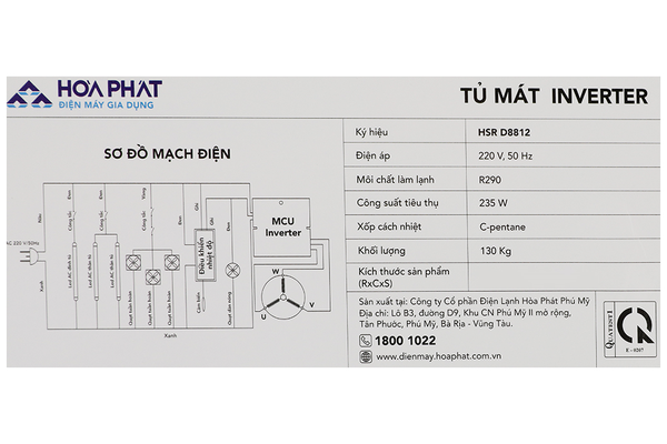 Tủ mát Hòa Phát Inverter 812 lít HSR D8812 - ảnh 11