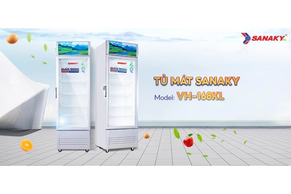 Tủ mát Sanaky 130 lít VH-168KL