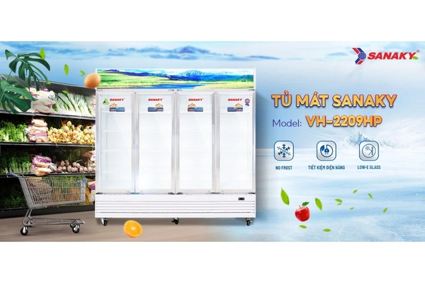Tủ mát Sanaky 2000 lít VH-2209HP