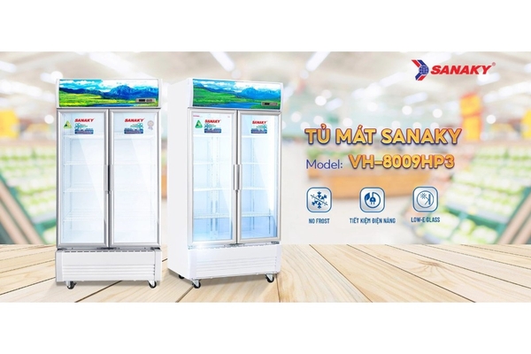 Tủ mát Sanaky Inverter 700 lít VH-8009HP3