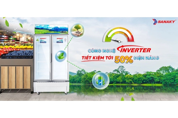 Tủ mát Sanaky Inverter 700 lít VH-8009HP3