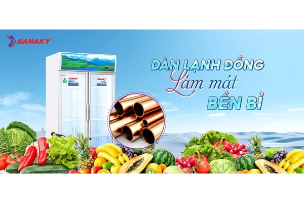 Tủ mát Sanaky Inverter 700 lít VH-8009HP3