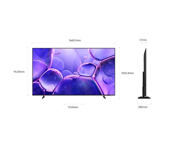 Smart Tivi Samsung 4K 75 inch UA75U8000F - ảnh 3