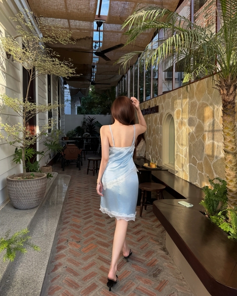 VÁY LENNY XANH - ảnh 4