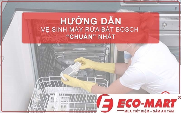 Bảo trì máy rửa bát Bosch SMS6ZCI85M như thế nào để hoạt động êm ái, bền lâu?