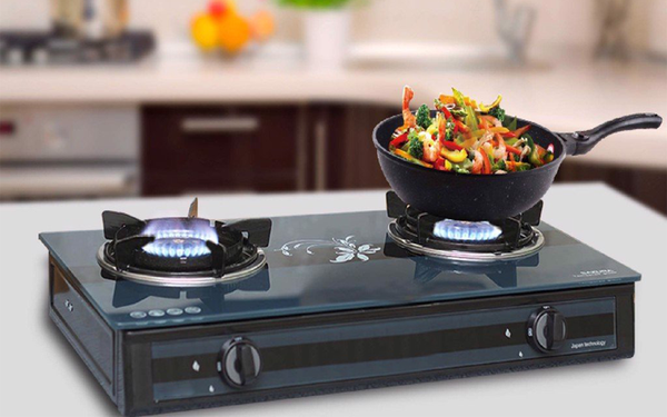 Bếp gas dương mặt kính loại tốt?