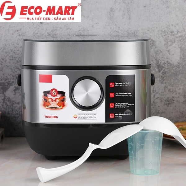 Có nên mua nồi cơm điện cao tần giá rẻ Toshiba RC-18IP1PV, 2024