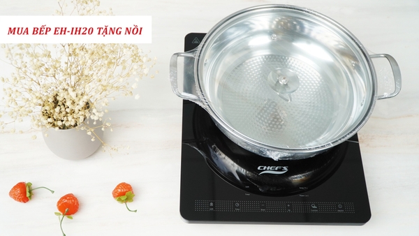 Review chi tiết bếp từ đơn Chef's EH-IH20