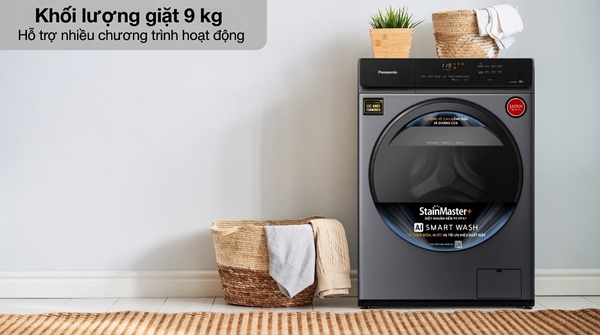 Đánh giá chi tiết máy giặt Panasonic Inverter 9kg NA-V90FA1LVT