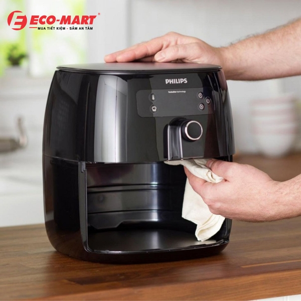Tất tần tật cách vệ sinh nồi chiên không dầu Philips mới mua về thật đơn giản