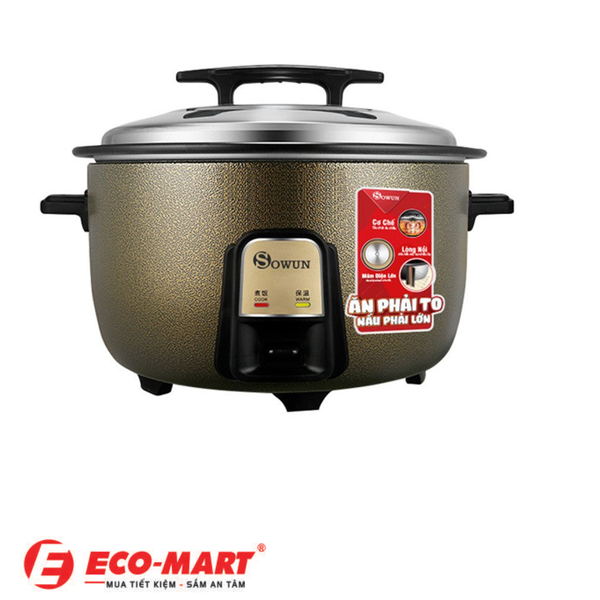 Nồi cơm điện công nghiệp Sowun có những loại nào ? Đặc điểm của từng loại ?