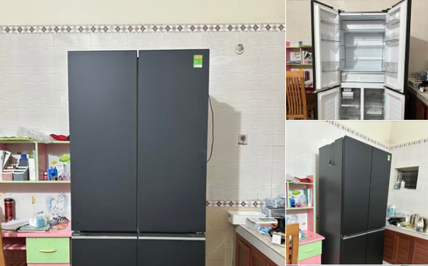 Tủ lạnh Panasonic 4 cửa lắp âm 510L – Chọn GB hay BK cho gian bếp hiện đại?
