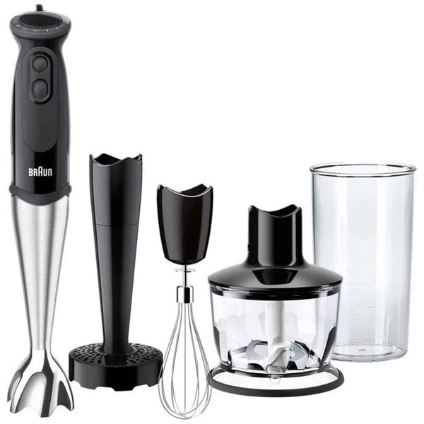 Thiết kế của Braun MQ5235BK có gì đặc biệt so với các mẫu máy xay cầm tay khác?