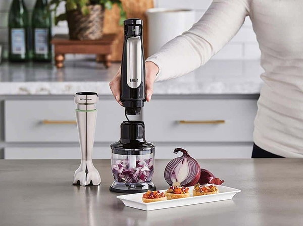 Đánh giá chi tiết máy xay sinh tố cầm tay Braun MQ7045X-Made in Rumani