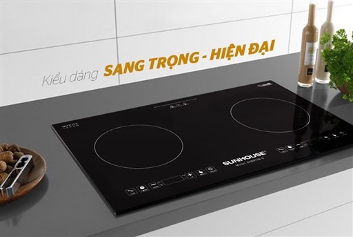 Top 5 bếp từ đôi Sunhouse được đánh giá tốt
