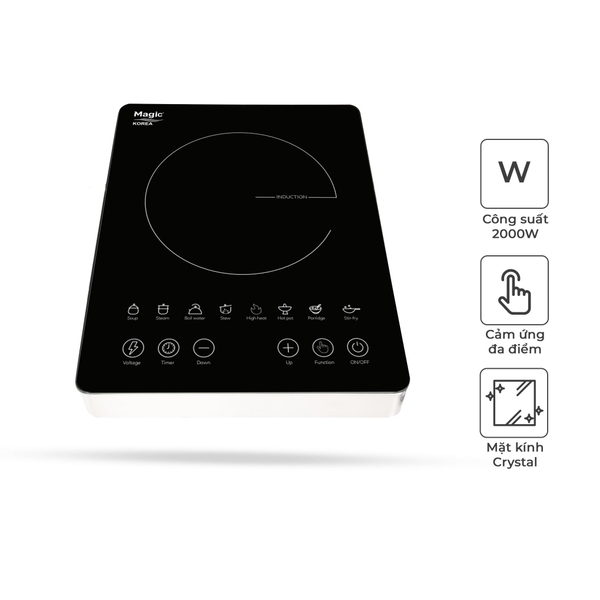 Đánh giá chi tiết bếp từ đơn Magic A-50