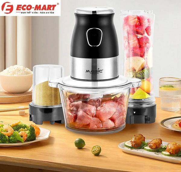 Mở hộp máy xay thịt đa năng Magic AC-16